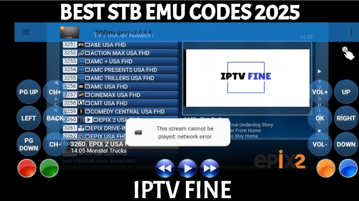 BEST STB EMU CODES 2025